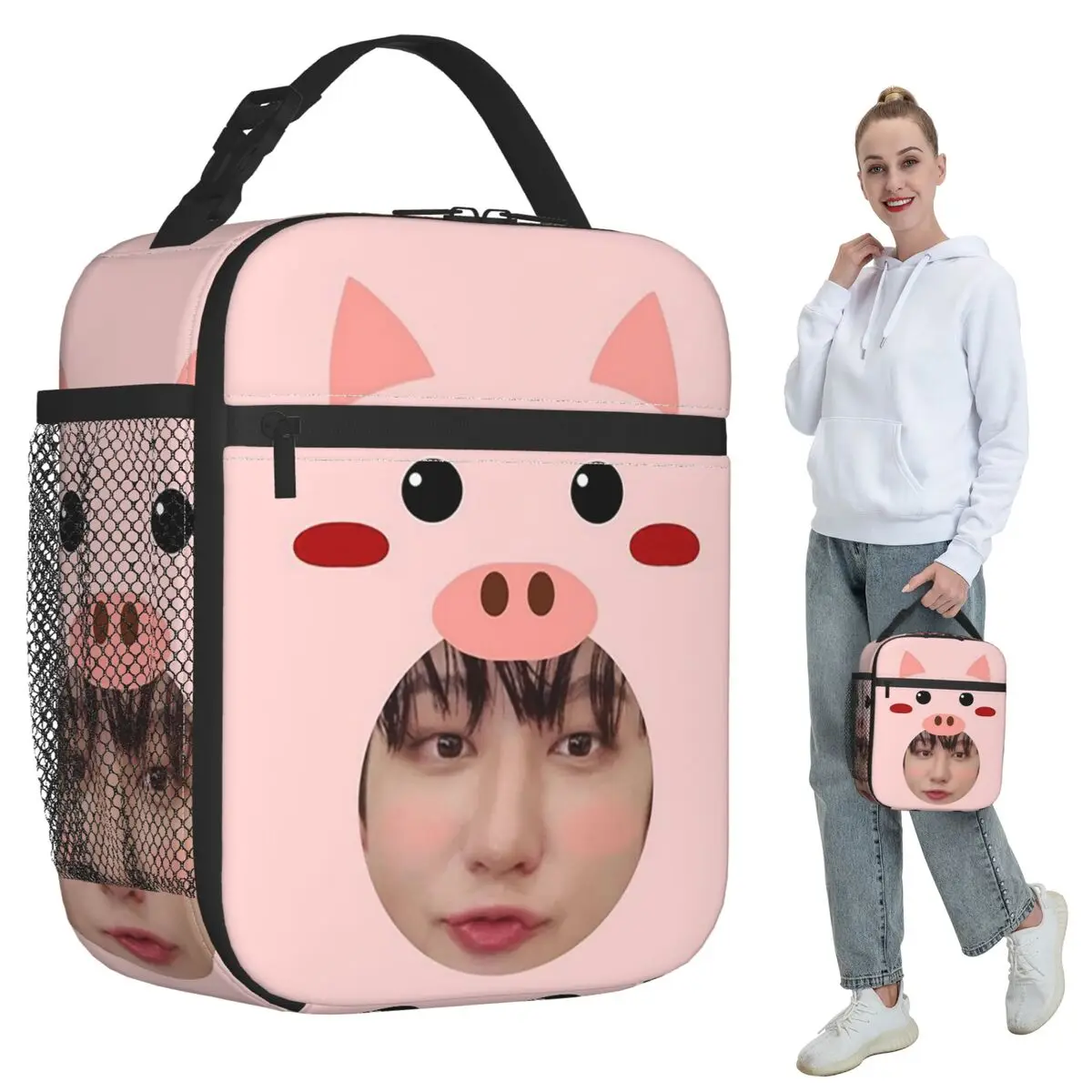 Термосумка Dwaekki Changbin для женщин, офисный термоконтейнер для еды, портативный ланч-бокс