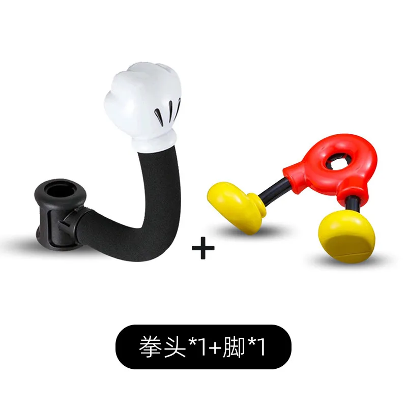 Disney Car Rear Hook Mickey Minnie Multifunctional Car Seat Back Cartoon Creative Hook Car Rear Seat Headrest Hook Decoration view 6