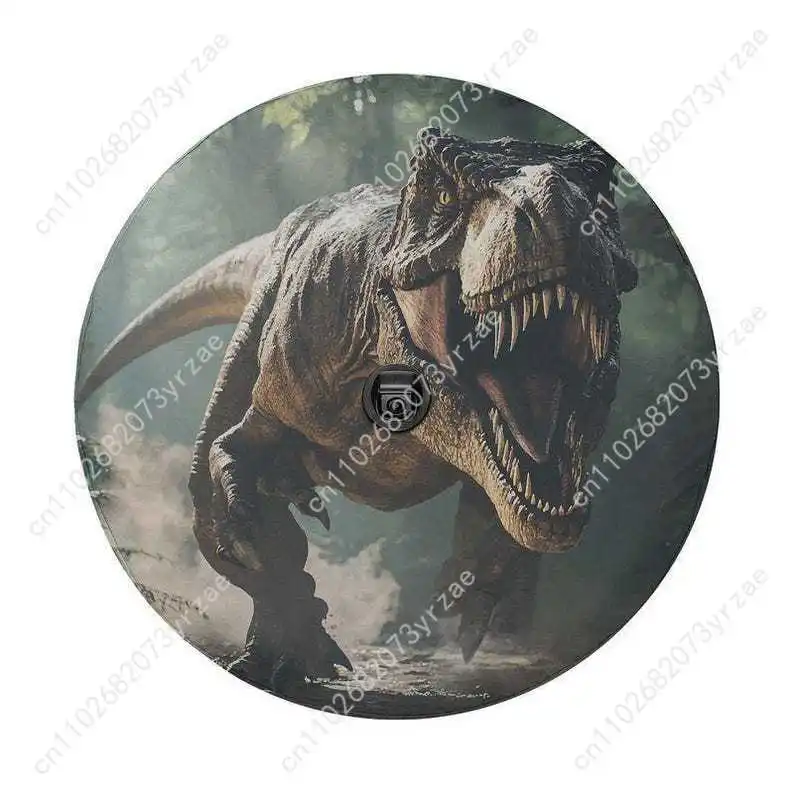 T-Rex Dinosaur Various Models Spare Car Tire Cover Sand Dust Prevention Protect Wind Rain Tire Cover Sturdy Durable Tire Covers