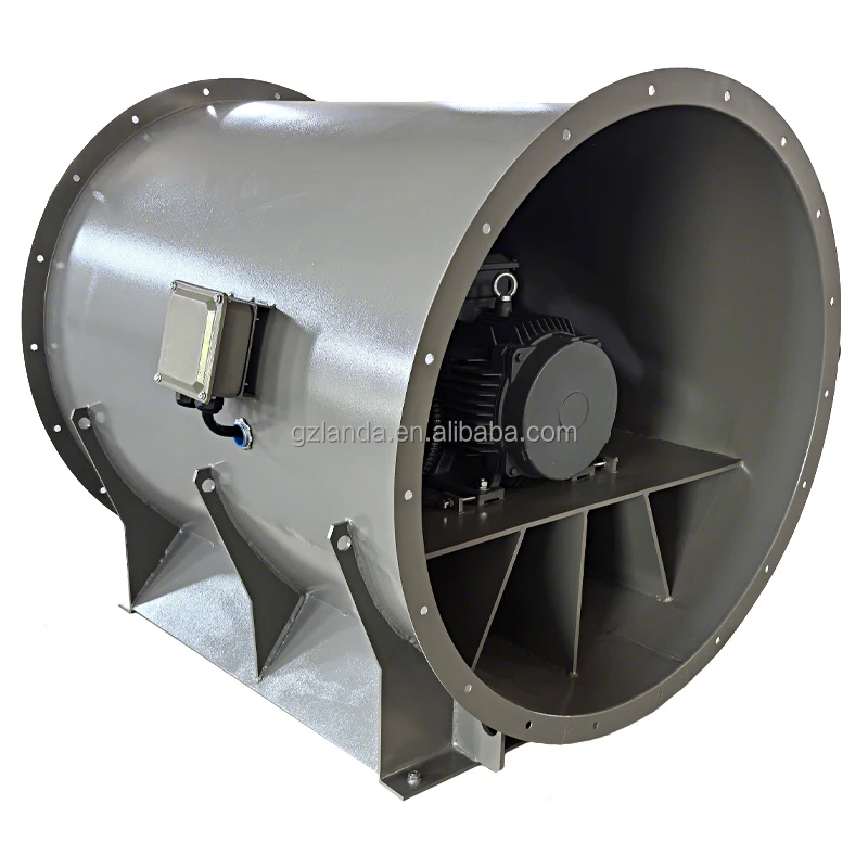GMD-1400 High-Efficiency Stainless Steel Duct Fan with High-Pressure Radial Design for Industrial Ventilation