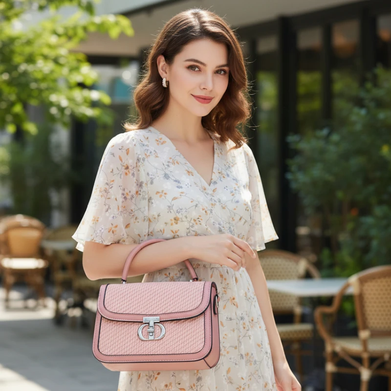 

Модная женская сумка через плечо из кожи с лесным принтом и просторной прочной винтажной модной повседневной стиль ​