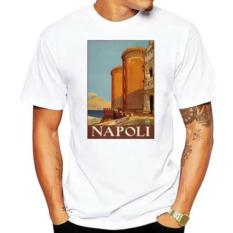 2024 Printed Men T Shirt Cotton Short Sleeve  Napoli (Naples) Italy clothing T-Shirt  Women tshirt