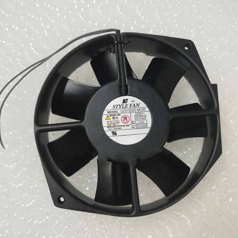 Y+1PCS New for STYLE FAN UZS15D22-MGW 220V 35/33W 50/60HZ Cooling Fan#QW