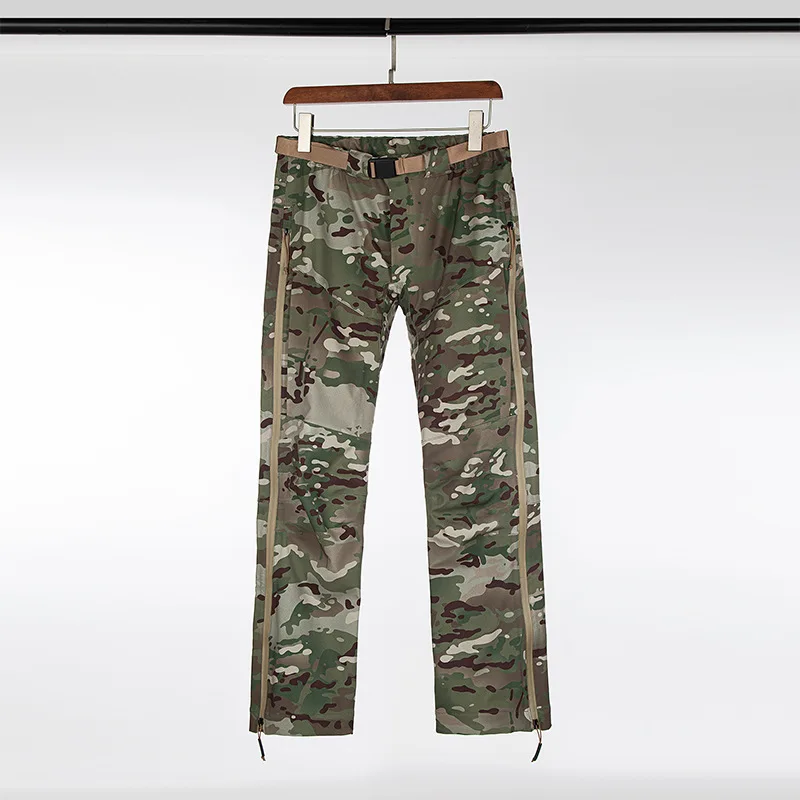 

Spring new outdoor warm fleece pants waterproof windproof mountaineering pants hiking camping overalls men women