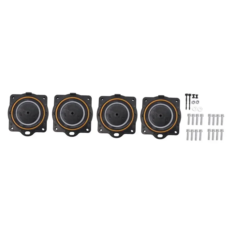 2 Air Pump Rebuild Kit Compatible With Hi Blow HP60 HP-80 Aerators Includes 4 Diaphragms Screws Safety Pins