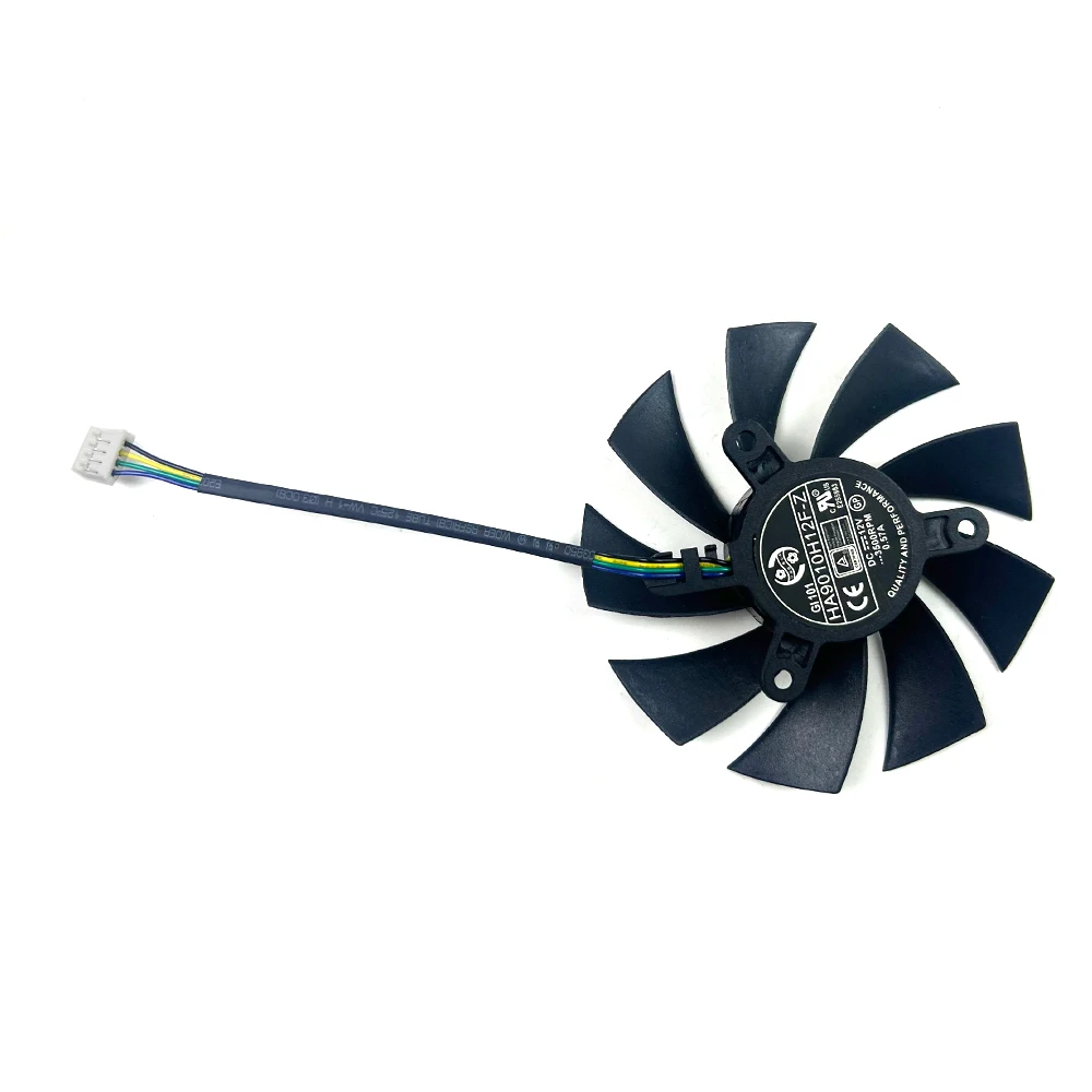 NEW Cooling Fan 85mm 4pin HA9010H12F-Z For MSI GeForce GTX 950 1060 R7 360 OC Graphics Card Fans