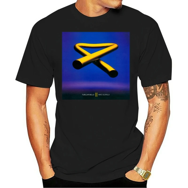 NEW Black Unisex T-Shirt Size S M L XL 2XL 3XL Mike Oldfield 1970s Tubular Bells