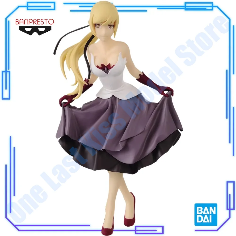 En Stock Bandai Original Banpresto Kizumonogatari Kiss Shot Acerola Orion corazón bajo hoja SQ 17 años 15cm modelo figura de juguete