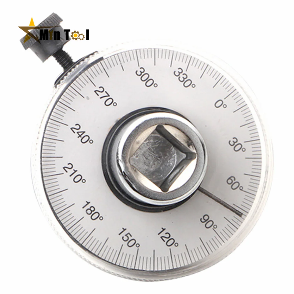 Angle Torque Gauges Torque Wrench Torquemeter Dial Angle Rotation Wrench Measuring Automotive Meter Hand Tool