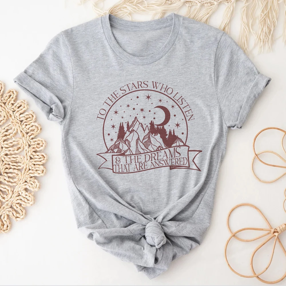 

Acotar t shirt women designer funny top girl Japanese clothes