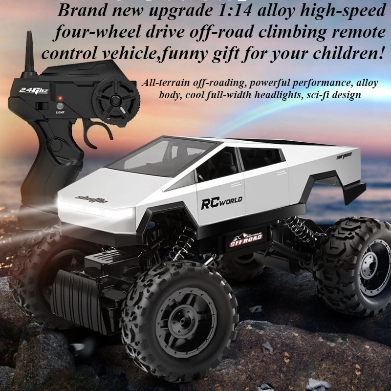 

Прохладные вещи, радиоуправляемый грузовик, подарочные игрушки-новые 1:14, внедорожные радиоуправляемые автомобили, игрушечный автомобиль с дистанционным управлением, автомобиль 4WD Bigfoot, радиоуправляемый гусеничный монстр-грузовик