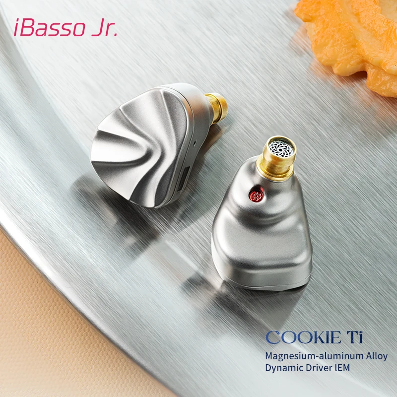 IBasso Jr. Cookie Ti HiFi Wired In-Ear Earphones 3.5mm 4.4mm Balanced Interface Earbuds
