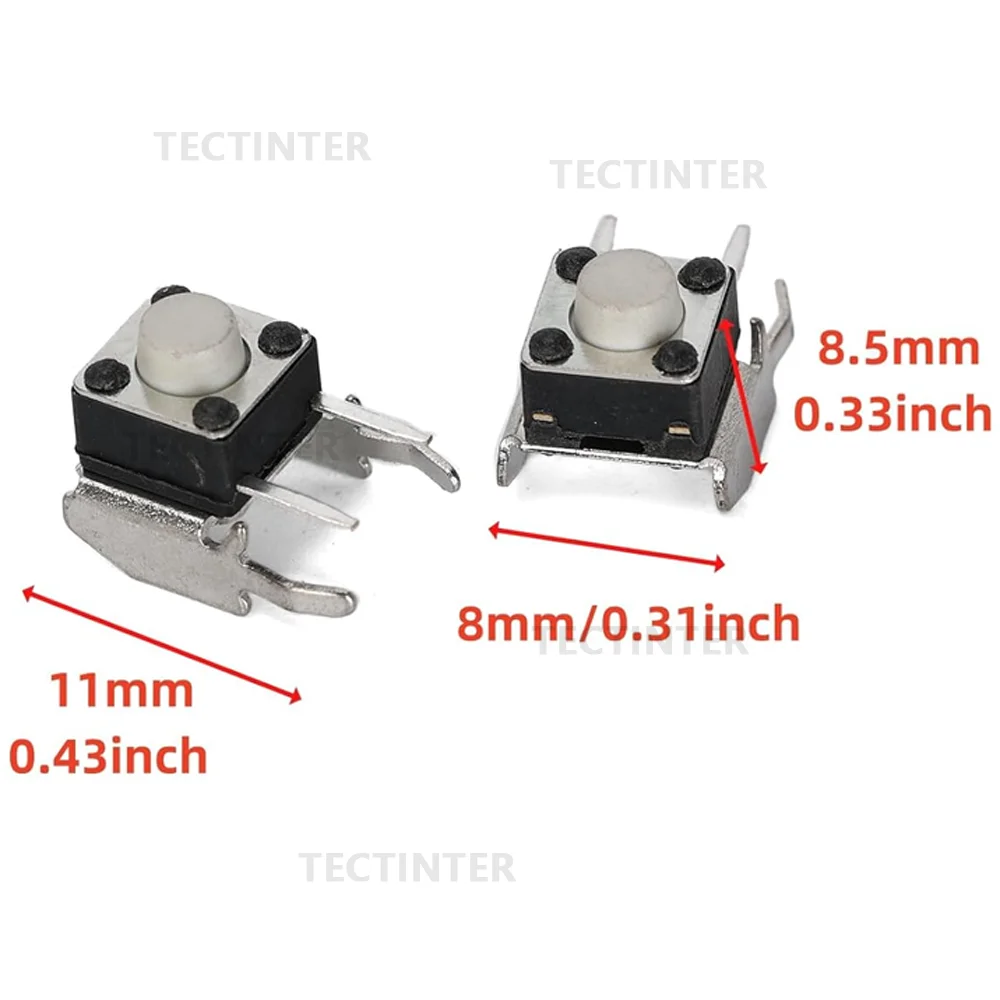 10PCS Replacement Joystick for Xbox One Controller RB LB Bumper Button Tactile Switch for Xbox 360/Xbox Series X/S Repair Parts
