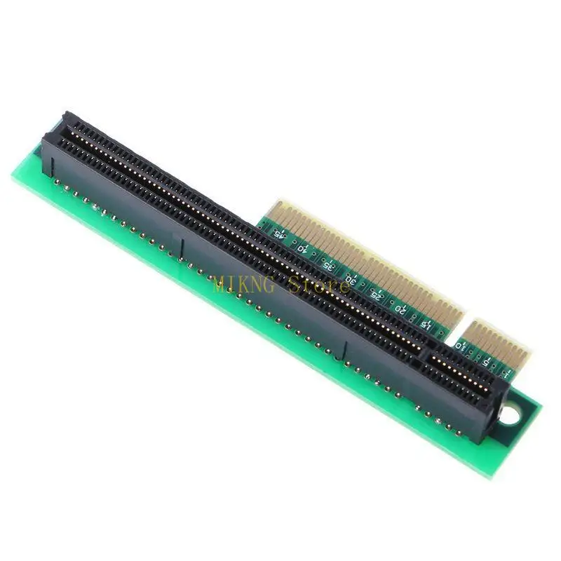PCI-Express to X16 90 Degree PCI-E 8X to 16X Riser Adapter Card for 1U/2U Best Sale