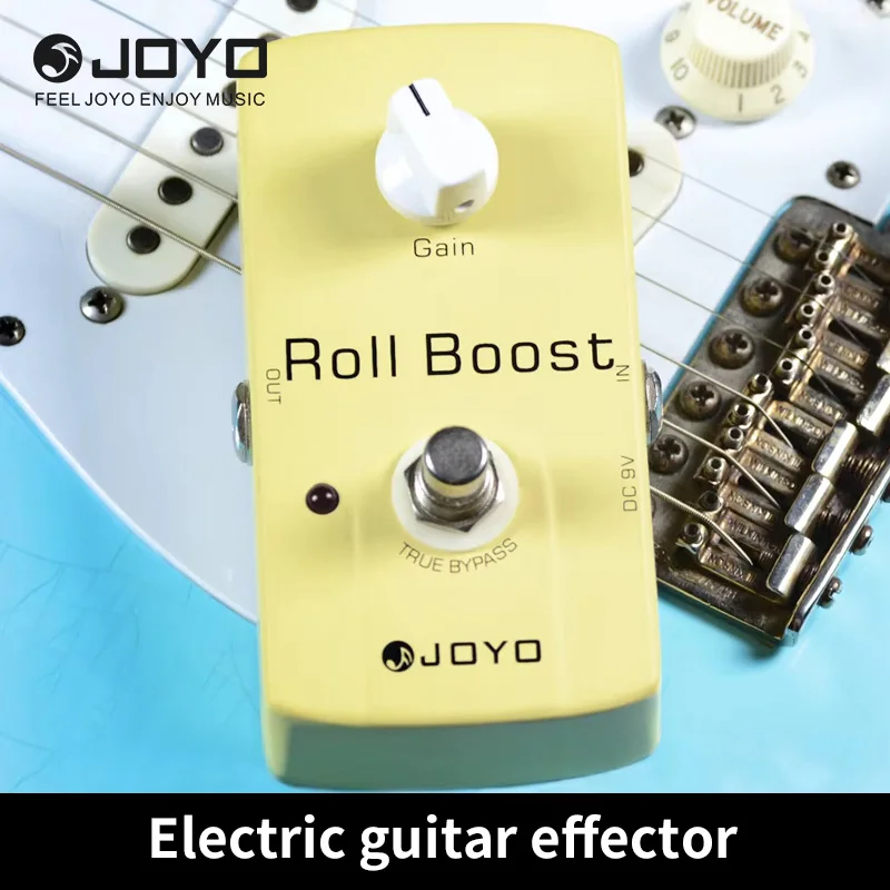 joyo-jf-38-roll-boost-pedale-per-chitarraclassic-circuitry-pulito-e-chiaro-signalboost-fino-a-35-db-effetti-per-chitarra-elettricapedal