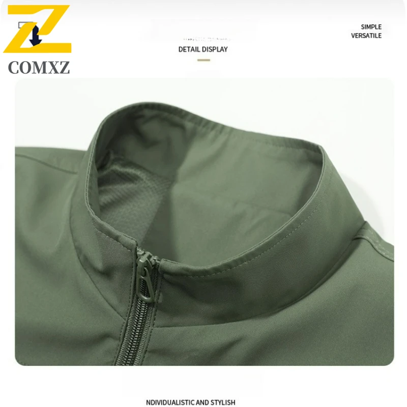 2025 New Camping Fishing Vest Men's Autumn Casual Zipper Pocket Sleeveless Work Jacket Waistcoat Outdoor Cycling Windproof Vests