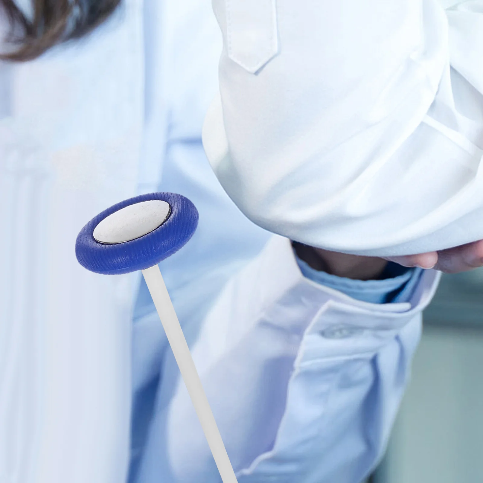 

Multi-Function Portable Round Reflex Hammer Plastic Medical Diagnostic Tool Neurological Test Hospital Clinic Testing Instrument