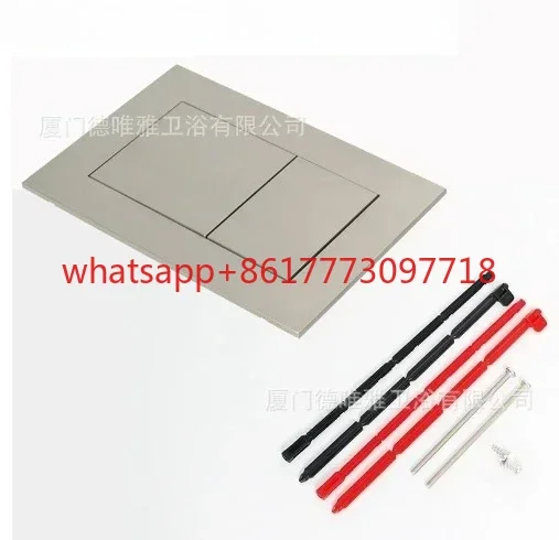 

1 шт., удобный контроль смыва для унитаза для TECE, пластиковая пластина с двойным смывом, подходит для TECE 9240401 9240407 9240417, детали для ванной комнаты