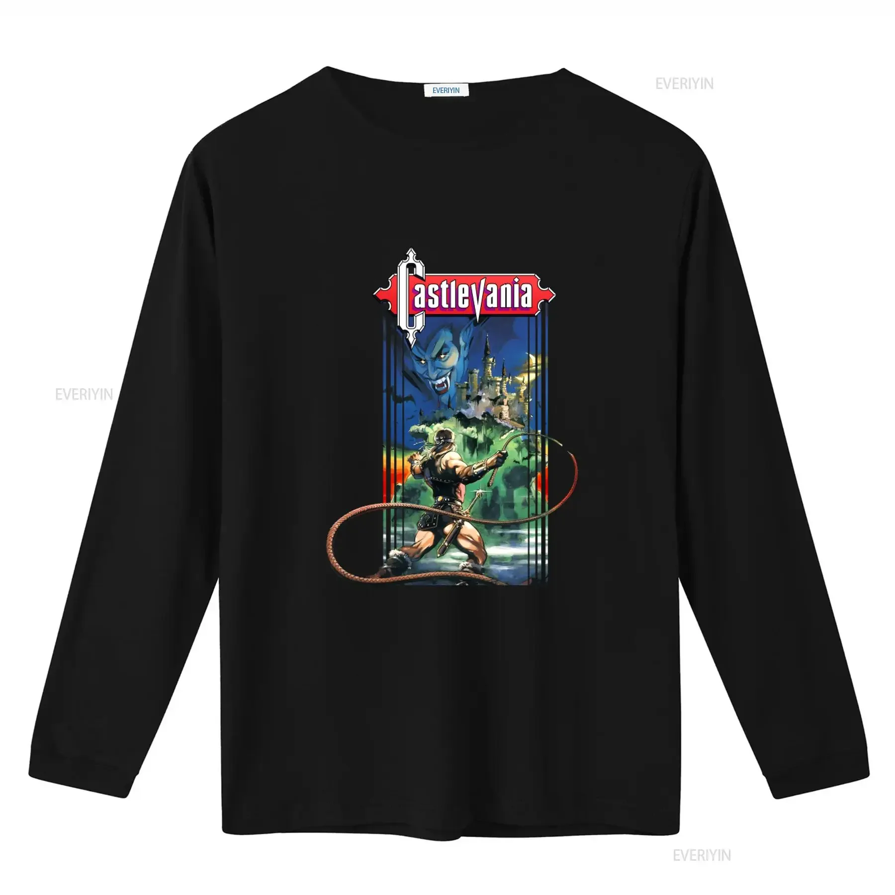 Castlevania Video Game Print T Shirt Retro Gaming Design vintage Washed Comfortable Top For Everyday Wear graphic Stylish