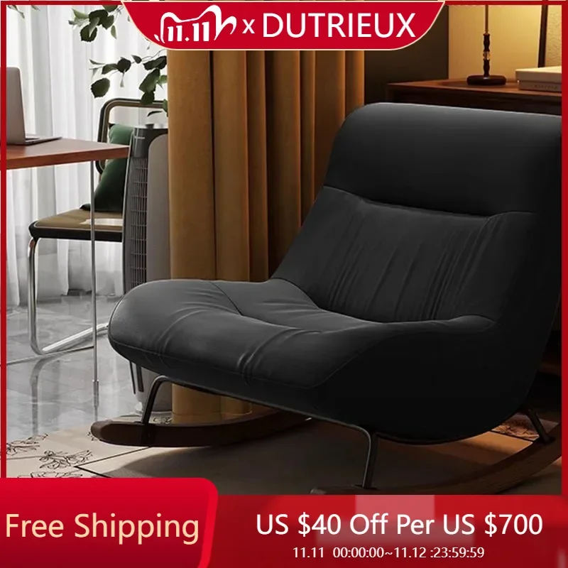 

Luxury Modern Chair Back Support Living Room Single BlackChair Lounge Furniture Balcony Muebles Para El Hogar Home Furniture