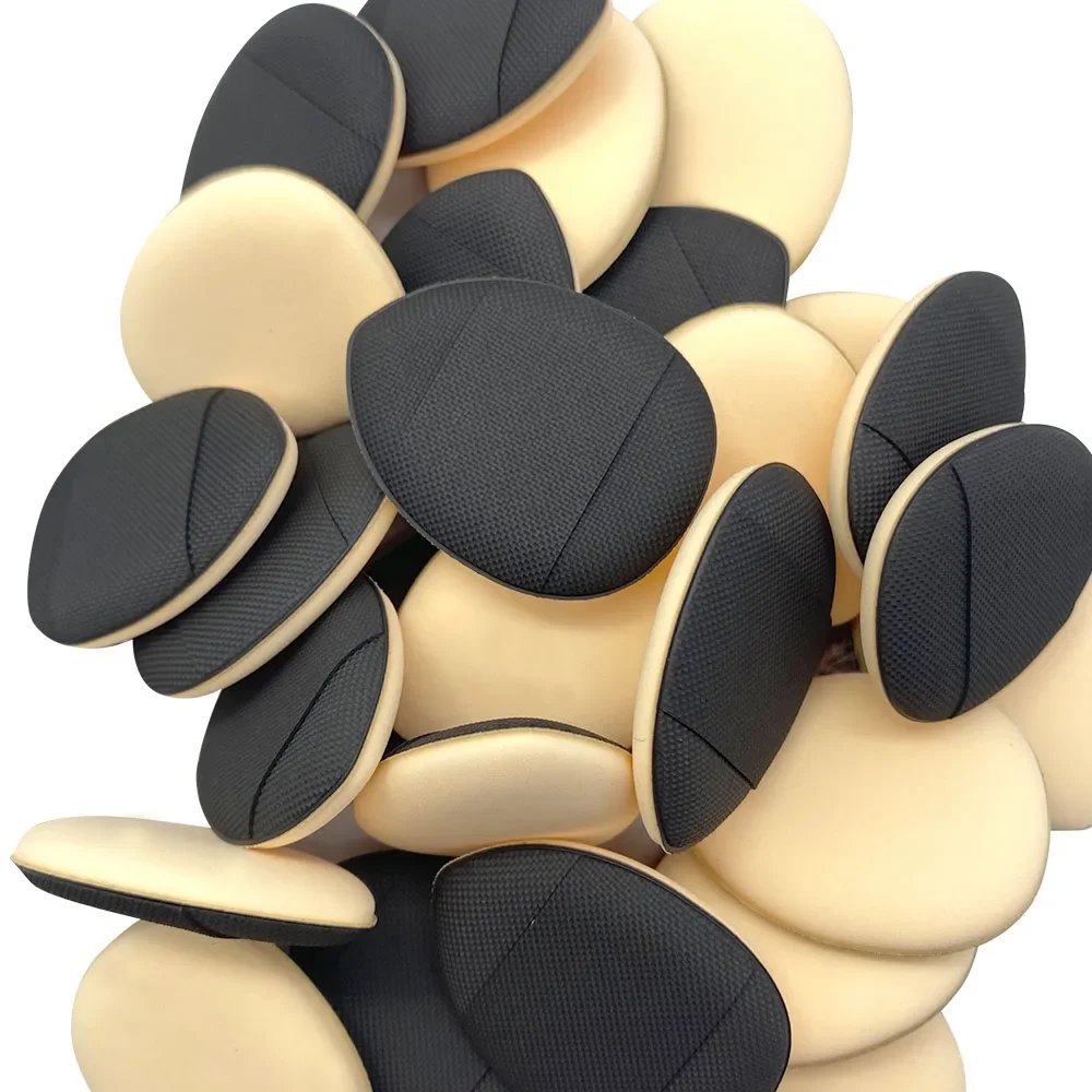 20 stücke Mini Finger Puff Foundation Pulver Detail Make-Up Schwamm Gesicht Concealer Creme Mischung Kosmetische Zubehör Make-Up-Tools