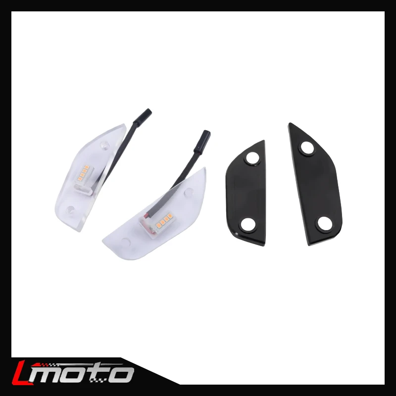 

For CFMoto 450sr/450srs 2022 2023 2024 2025 led rearview mirror cover Cap Light, waterproof motorcycle accessories ﻿