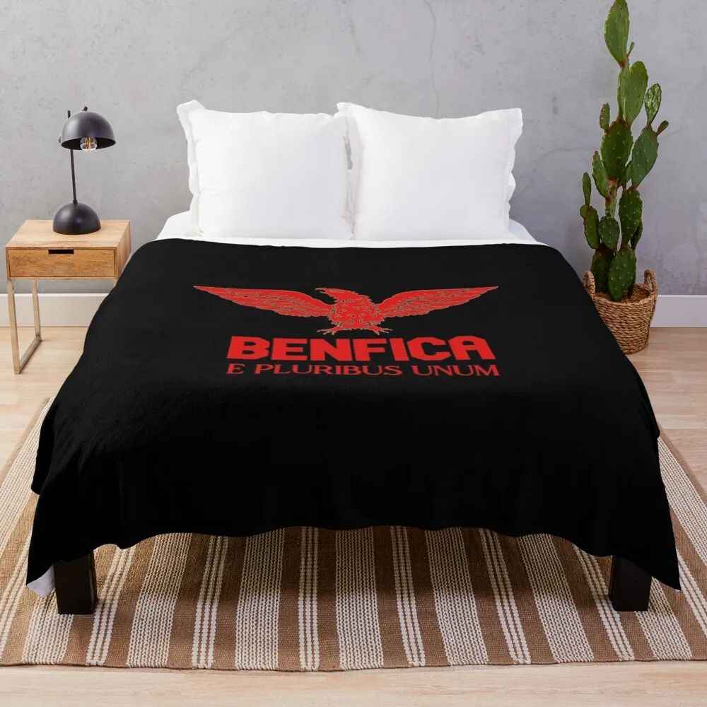 SL Benfica Red Throw Blanket Baby Flannels Large Blankets