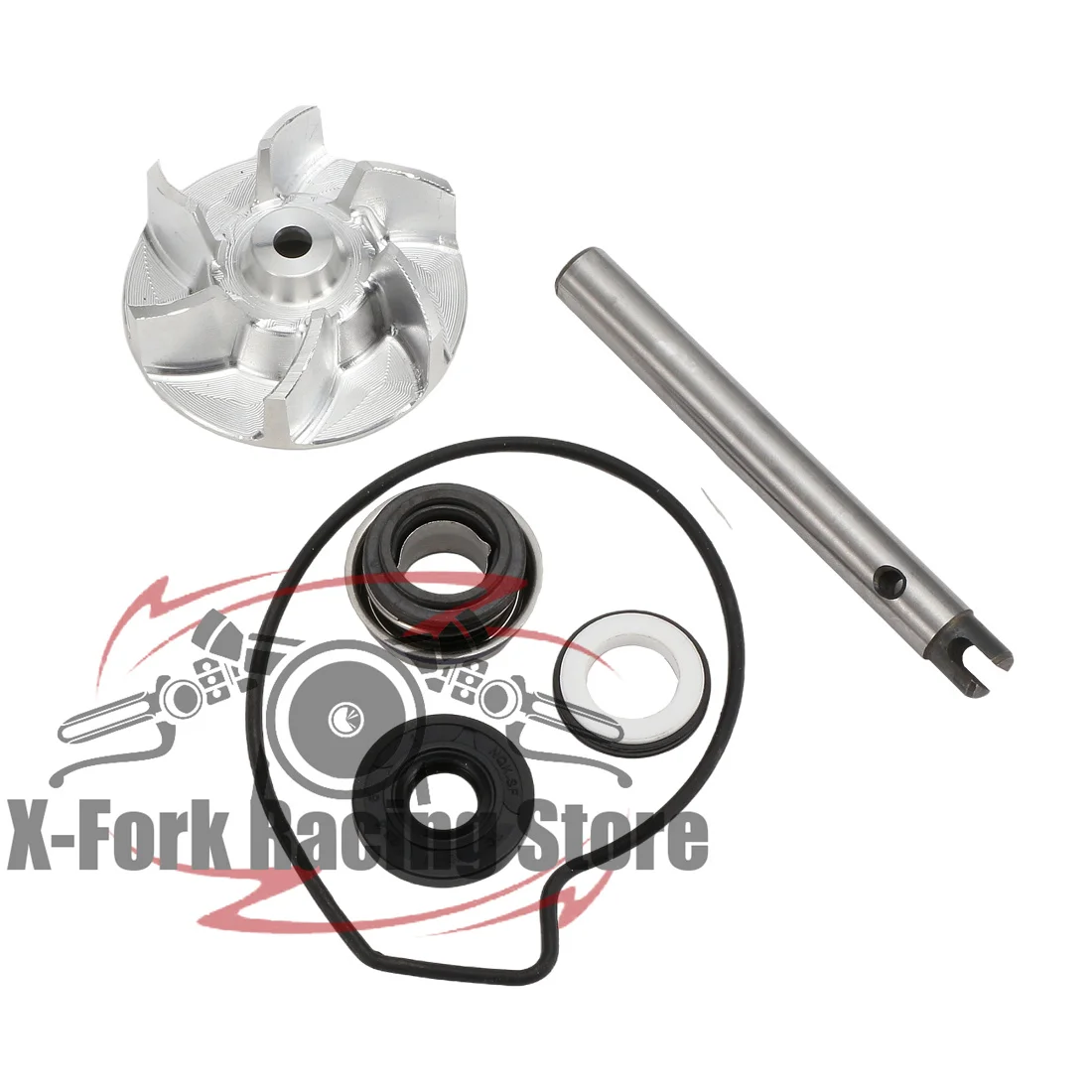 

Water Pump Repair Kit For KAWASAKI ZX9R ZX-9R 1998 1999 2000 2001 2002 13107-1378 59256-0555 Gasket O-ring Seals Set