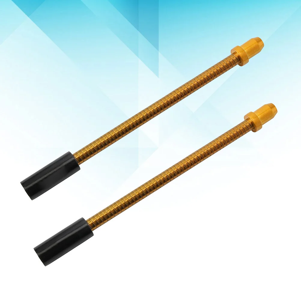 

2pcs V Elbow Tube Brake Catheter Flexible Inner Line Durable Brake Catheter For Mountain Road Folding Bike Cycling Use