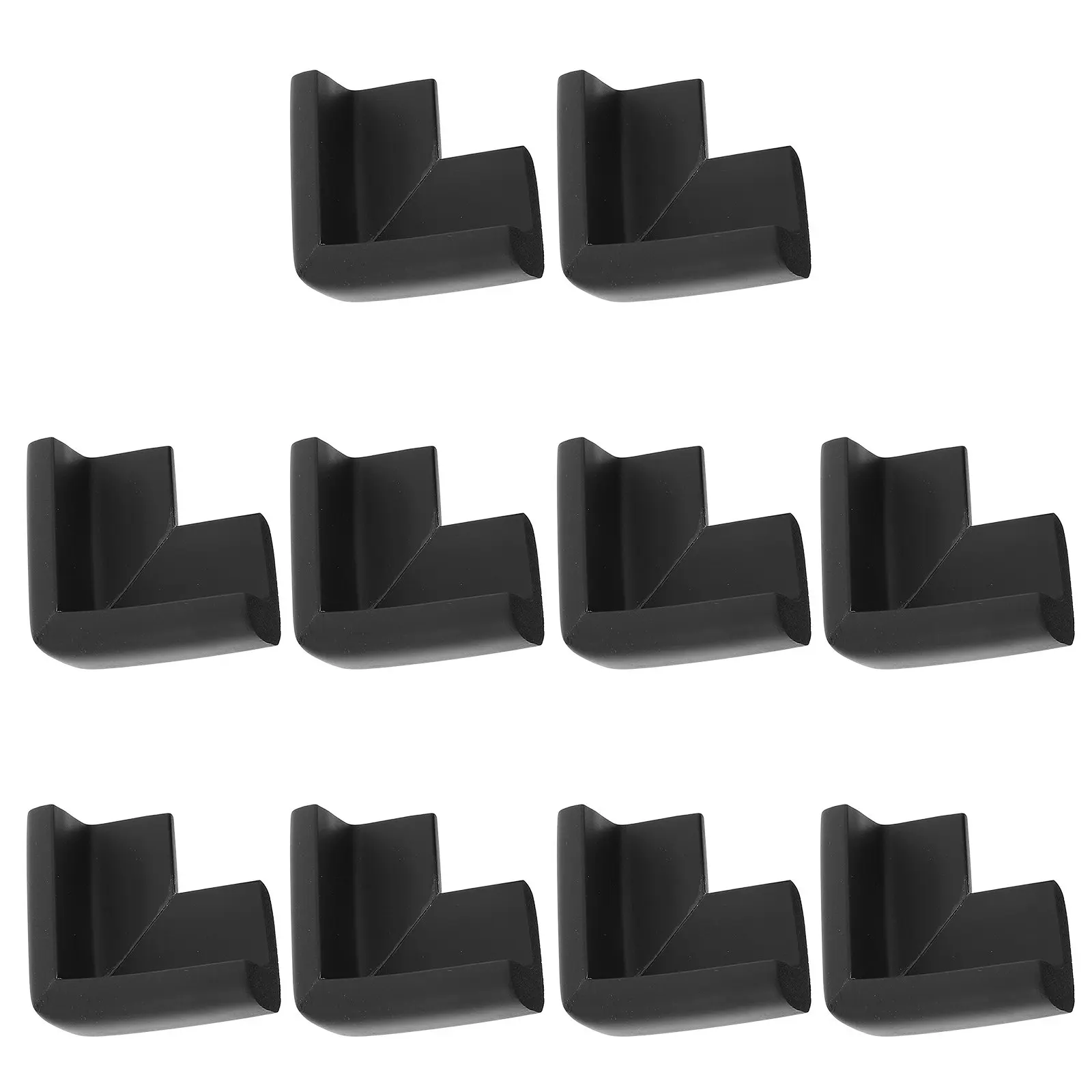 

10Pcs Transparent Safety Corner Protectors for Baby Proofing Table Edges Furniture Walls Cabinet Home Use Kids Bumper Guards