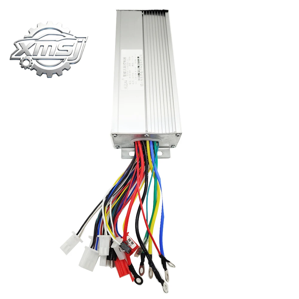 

Controlador sin Escobillas de 1500W para Bicicleta Eléctrica, Triciclo, Scooter, Motor BLDC DC, Compatible con Sistemas de 48V,