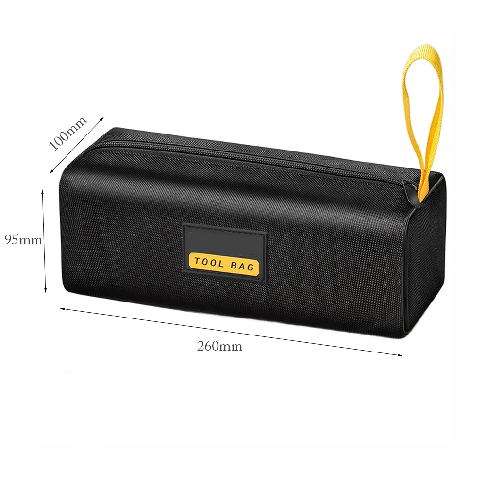 1Pcs Heavy Duty 1680D Oxford Tool Bag Waterproof Wear-Resistant Portable Storage Case Spacious Capacity Waterproof Tool Kit