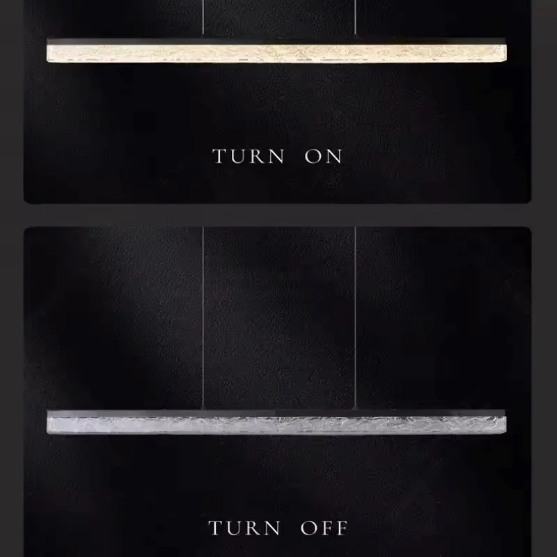 Modern Led Linear Pendant Light Fixtures For Dining Room Kitchen Table Office Minimalist Long Bar