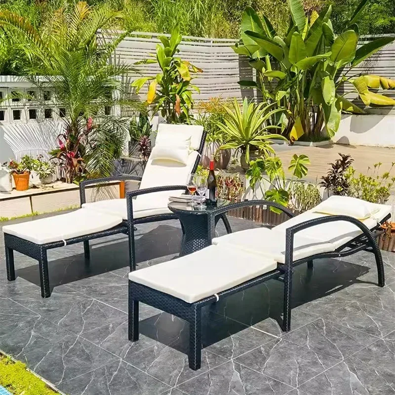 

# Adult Folding Beach Chairs Tourist Reclining Armchairs Accessories Long Comfortable Balcony Furniture Hotels #