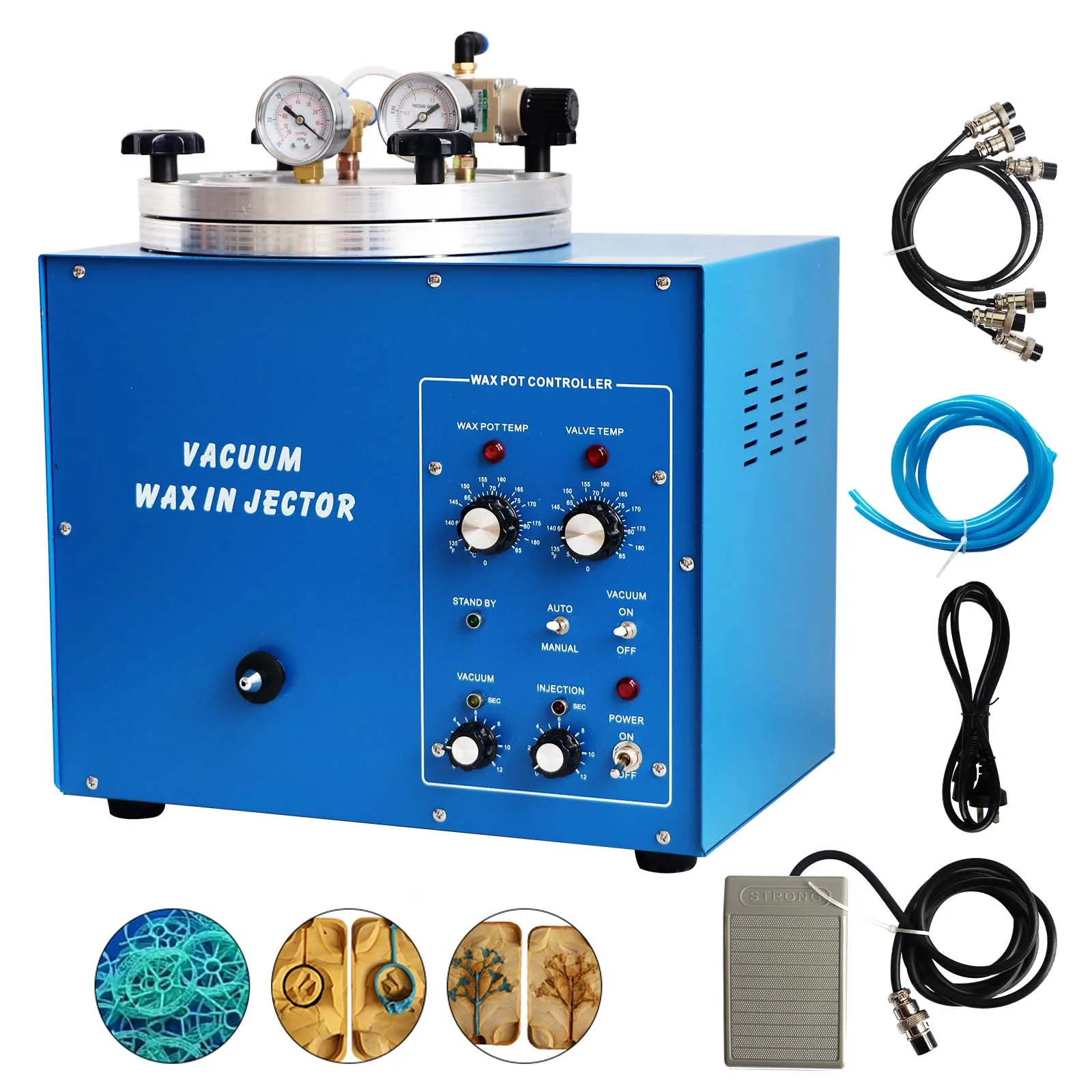 Jewelry Vacuum Casting and Wax Injector Machine | Digital Waxing Machine for Professional Jewelers Jeweler Tools