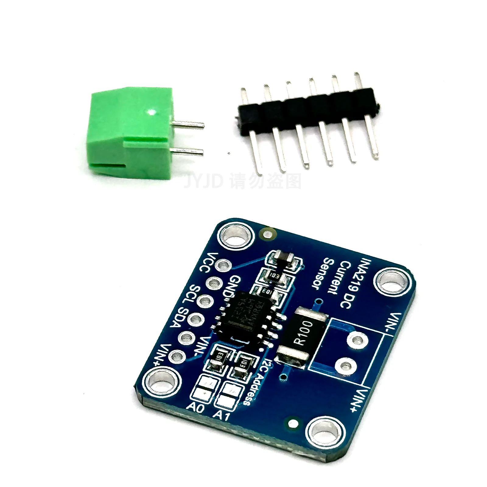 MCU-219 INA219 I2C port Zero drift bidirectional current power supply monitoring sensor module MCU INA 219