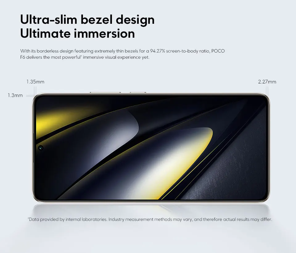 POCO F6 Smartphone Snapdragon®8s Gen 3 50MP Camera 6.67" 1.5K 120Hz DotDisplay 90W charging 5000mAh 5G NFC