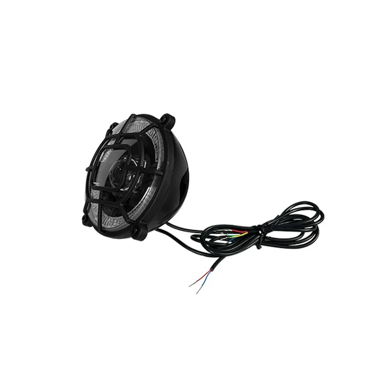 

Aluminum Alloy Electric Snowmobile Horn Light 36V48V72V Far And Near Light Integrated External Headlight Replacement