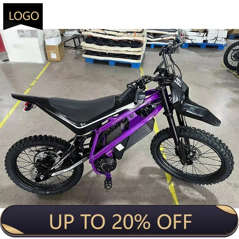 QQA EM-23 3000W mid-drive electric off-road motorcycle 60V 70km/h maximum speed, racing off-road E-Cross