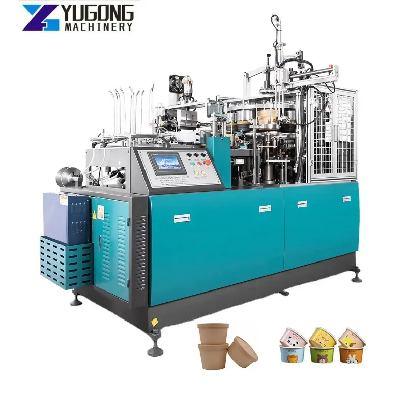 YG Paper Bowl Box Making Forming Machine Attractive Price MY-W35 Medium Speed Paper Lunch Box Forming Production Line for Jordan