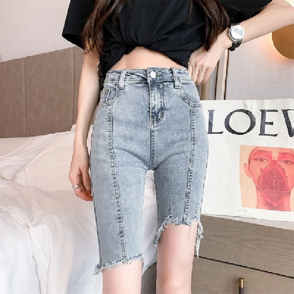 

Streetwear Korean Fashion Women's Jeans for Women Summer Women's Clothing Pants Woman Summer 2023 Clothes High Waist Black