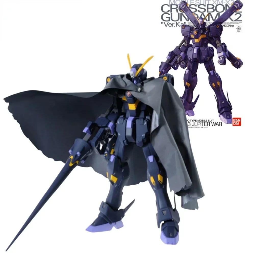 

Bandai Crossbone Gundam XM-X2 MG 1/100 Anime Counterattack To The Model Game Assembly Action Figures Original Kit Toys for Gift