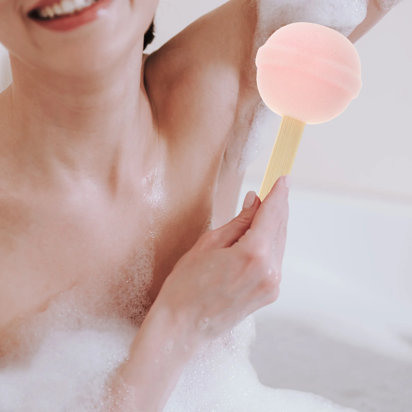 

2 Pcs Bath Sponge Body Scrub Exfoliator for Sponges Shower Exfoliating Scrubber Bathroom Scrubbers Child