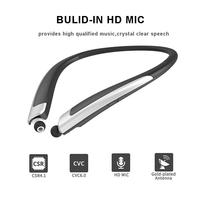 HBS-1100 Sports Stereo Bluetooth Neck-Mounted CSR 4.1 HD Sound Quality Waterproof Noise-Canceling Sports Earphone