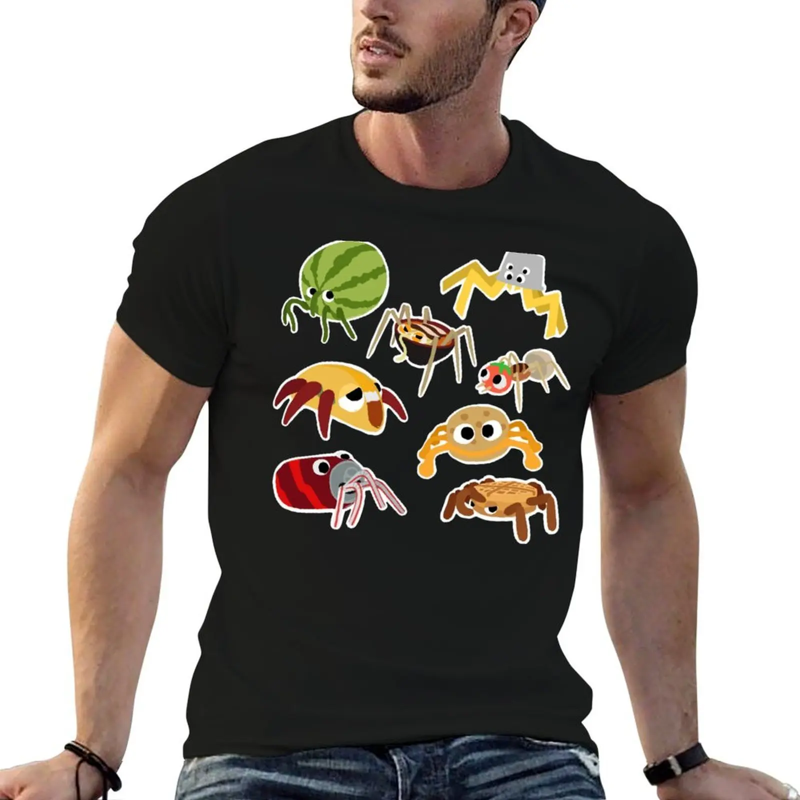 Camiseta Bugsnax Bug Pack Fan Art Kinda Bug And Kinda Snack Try to Catch Them In Your Trap, camisetas para hombre, camiseta de algodón