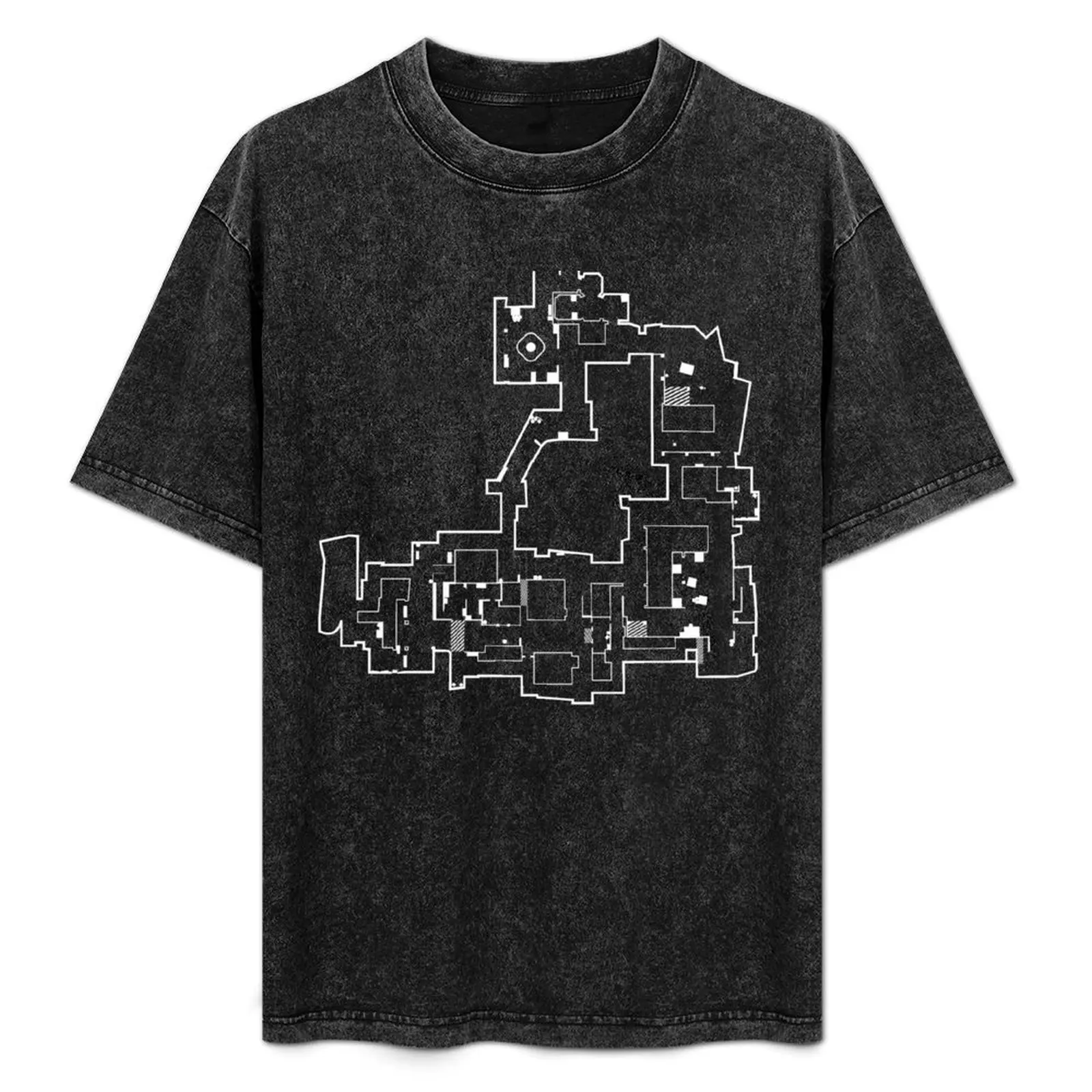 

de_inferno - CSGO map - white T-Shirt football t shirt cute clothes cute tops vintage t shirts Men's clothing