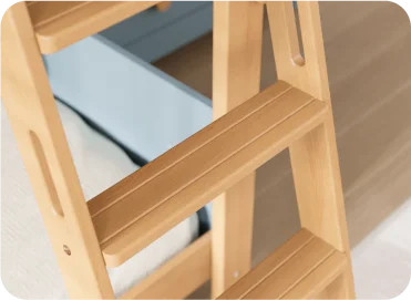 Standard Bedroom Furniture Solid Wood Bunk Bed Children's Tree House