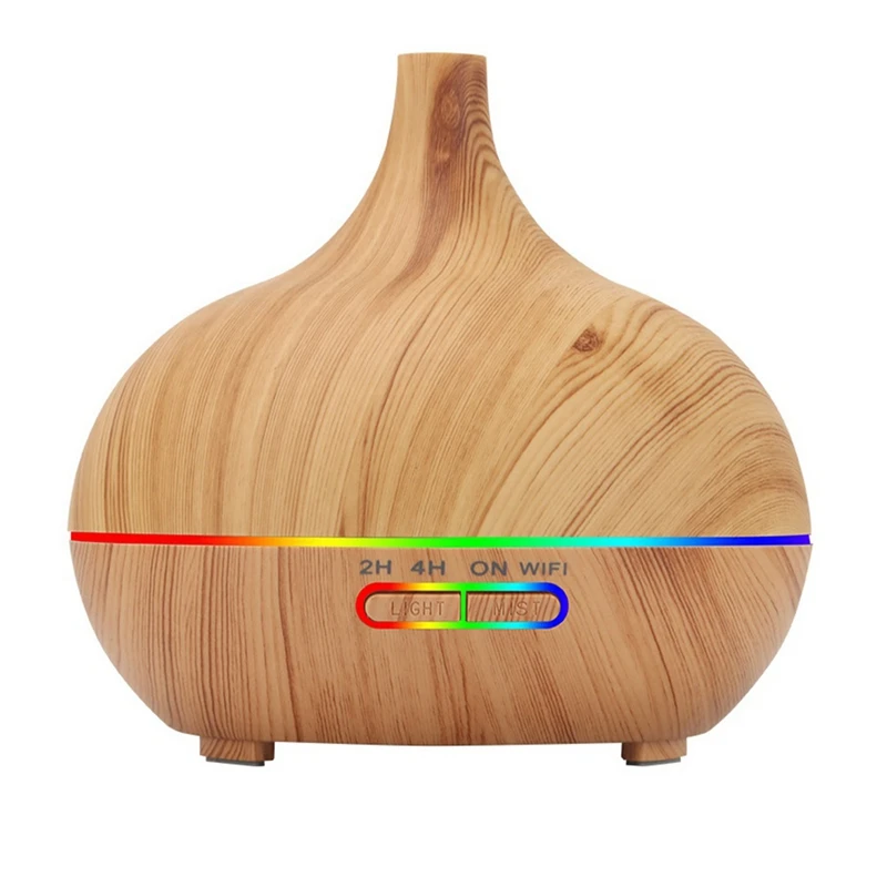 Air humidifier Tuya WiFi Humidifier Essential Aroma Oil Diffuser Smart Home 400ml Air Humidifier Mist Maker for EU Plug