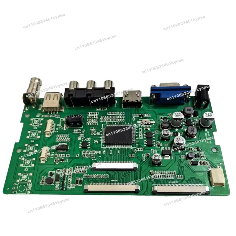 Suitable for Industrial Display Driver Board, 12V Power Supply, VGA, HDMI, AV, USB, BNC Interface