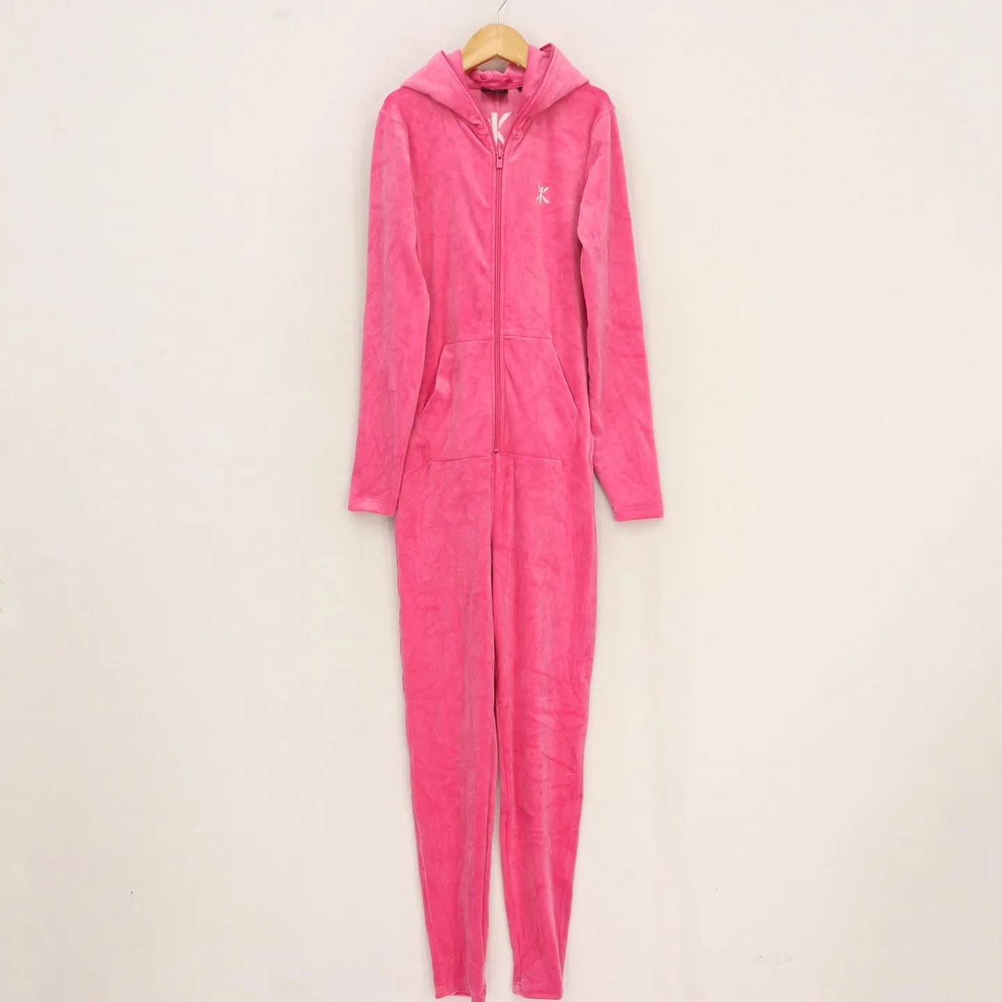 Gold Velvet Onesie Couple Parent-Child Fly Outfit ex Multi-Color High Waist Straight Leg Pants Polyester Fiber